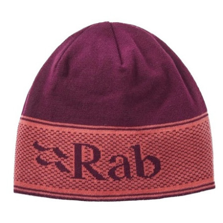 Czapka Rab Logo Band Beanie fioletowy