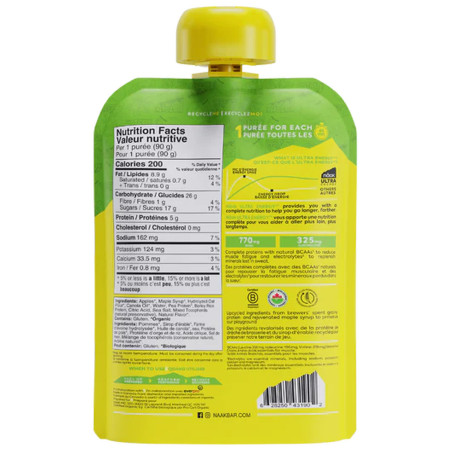 Jedzenie turystyczne Näak Apple & Maple Syrup - Näak Ultra Energy™ Purée (90g)