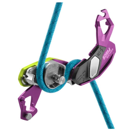 Hamulec bezpieczeństwa Edelrid Pinch (violet-oasis)
