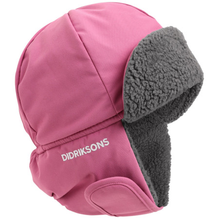 Czapka dziecięca Didriksons Biggles Cap 7 jasnoróżowy Heather Pink