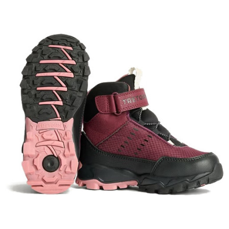 Dziecięce buty zimowe Tretorn Tero Mid Insulatd Burgundy
