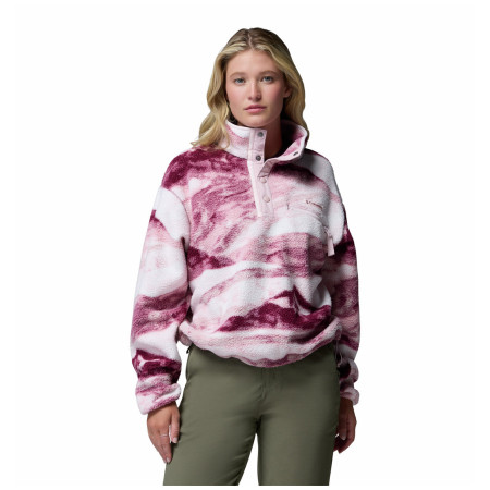 Bluza damska Columbia Helvetia™ II Printed Cropped Half Snap