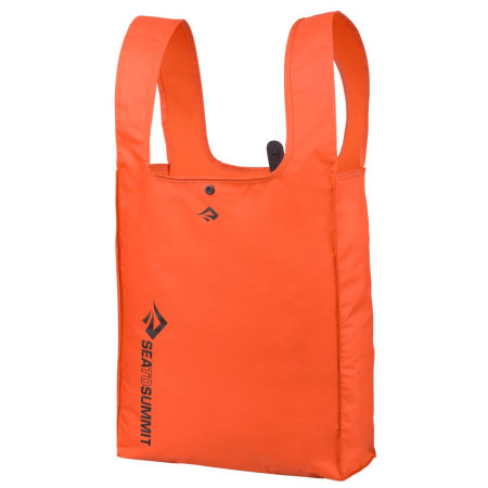 Torba Sea to Summit Fold Flat Pocket Shopping Bag pomarańczowy Crimson