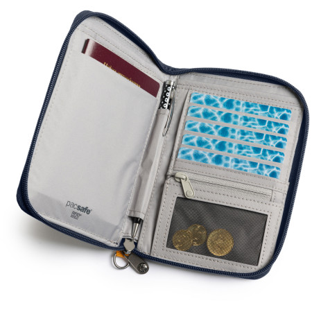 Portfel Pacsafe RFIDsafe compact travel organizer