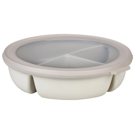 Pojemnik śniadaniowy Mepal Bento bowl Cirqula 250+250+500 ml biały Nordic White