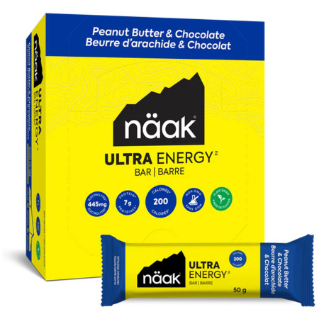 Batony energetyczne Näak Peanut Butter & Chocolate - Ultra Energy™ Bar