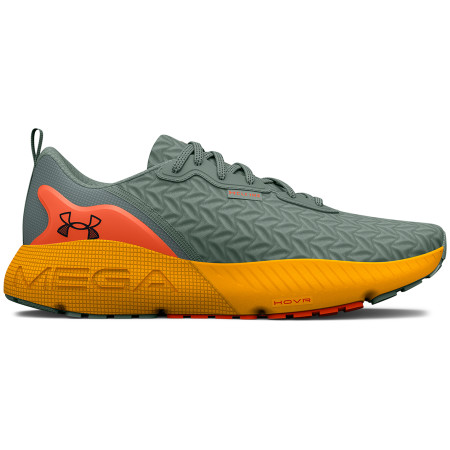 Buty męskie Under Armour HOVR Mega 3 Clone zielony/pomarańczowy Opal Green / Orange Shock / Black