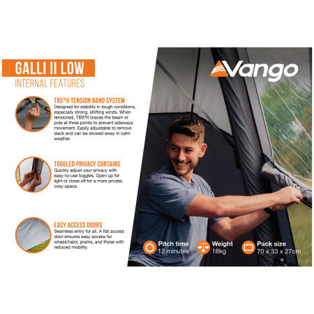 Przedsionek Vango Galli II Low