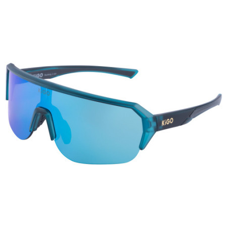 Dziecięce okulary przeciwsłoneczne KiGO Runfinity niebieski Pirate Blue