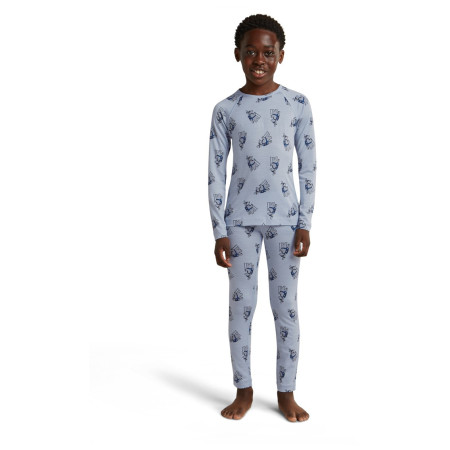 Dziecięce kalesony Icebreaker Kids M 200 Oasis Leggings Bear Tour AOP