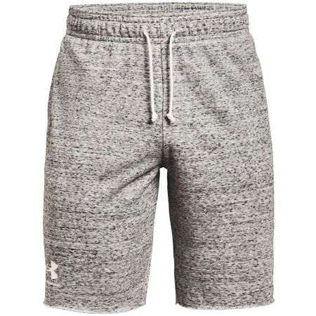 Męskie szorty Under Armour Rival Terry Short biały OnyxWhite//OnyxWhite