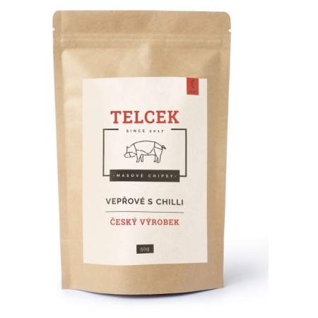 Chipsy Telcek Wieprzowina, Chilli