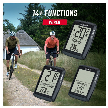 Licznik rowerowy Sigma BC 14.0 WR