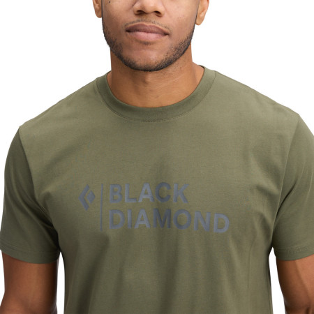 Koszulka męska Black Diamond M Mini Stacked Ss Tee