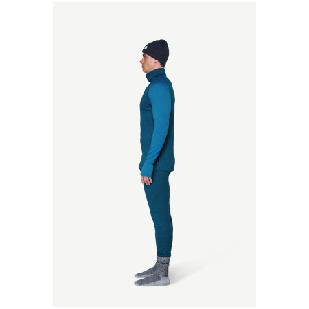 Męska koszulka Devold Expedition Merino Silk Zip Man
