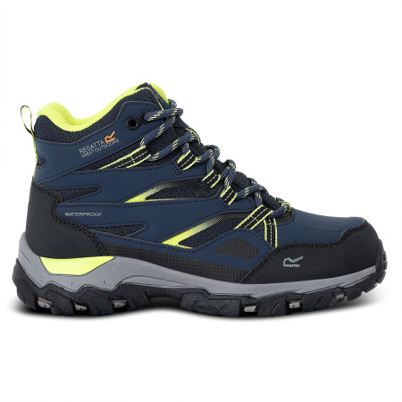 Buty dziecięce Regatta Holcombe III Jnr ciemnoniebieski Navy/LmePnch