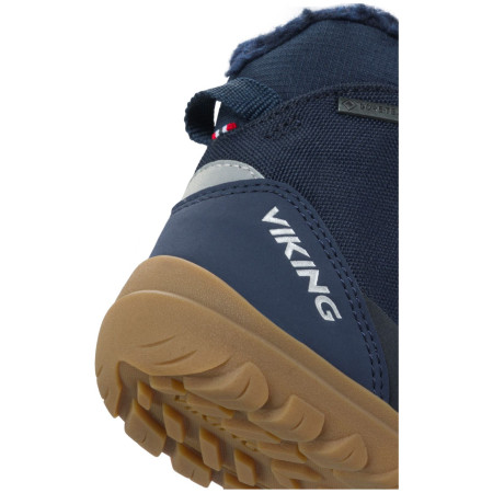 Dziecięce buty zimowe Viking Outdoor Footwear Spruce Barefoot Warm GTX 2V Navy