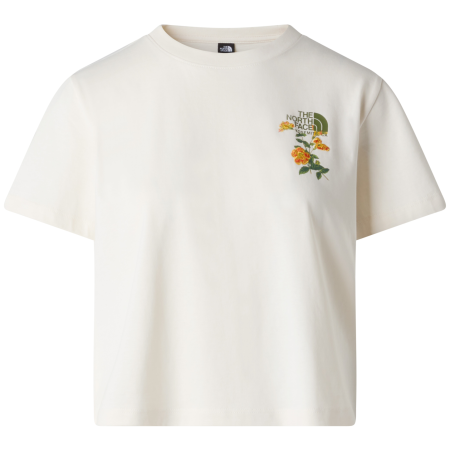 Koszulka damska The North Face W Flora Embro Regular Short Sleeve Tee-Graphic