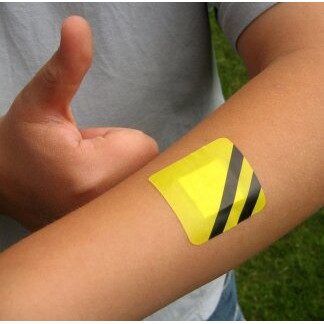 Plastry samoprzylepne Bee Patch do leczenia użądleń pszczół/os