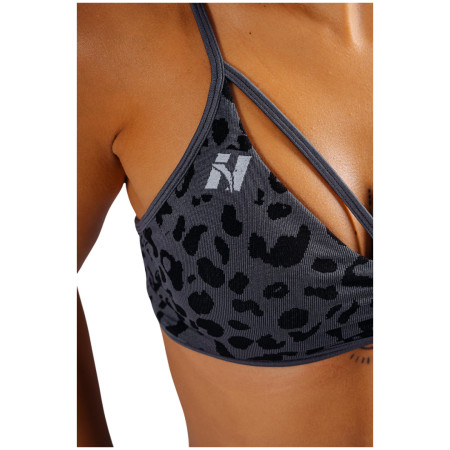 Sportowy biustonosz Nebbia Medium Support Leopard Sports Bra Primal