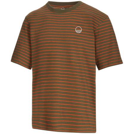 Koszulka męska Wild Country Lines Man T-shirt brązowy soil brown/4880
