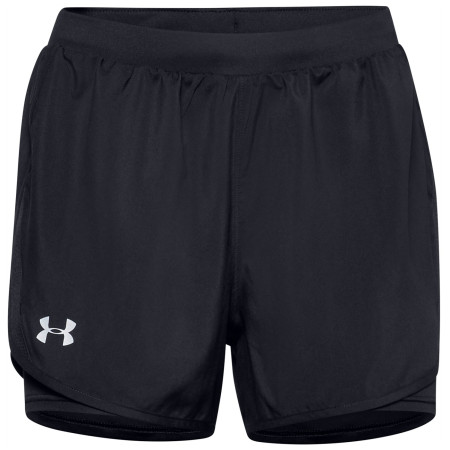 Szorty damskie Under Armour Fly By 2.0 2N1 Short czarny Black / Black / Reflective