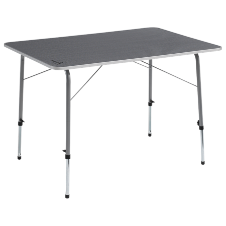 Stół Easy Camp Alder Table czarny/srerbny