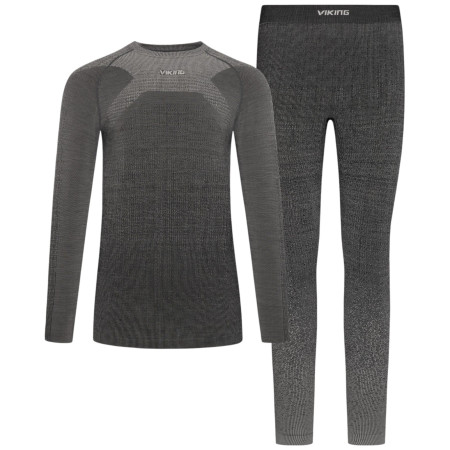 Męska bielizna termoaktywna Viking Altis Man Set czarny black