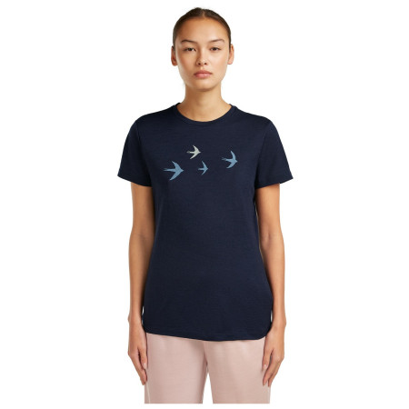 Koszulka damska Icebreaker Women Merino 150 Tech Lite SS Tee Bird Transit