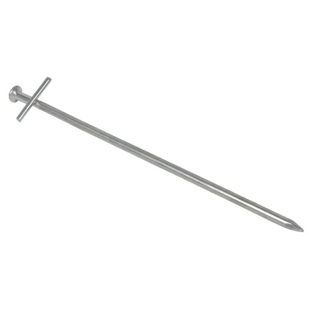 Zestaw śledzi Bo-Camp Rock peg - Tarzan 17cm 10x srebrny