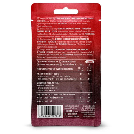 Napój Lyo food Ruby Smoothie Mix