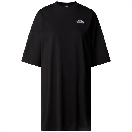 Koszulka damska The North Face W S/S Essential Oversize Tee Dress czarny