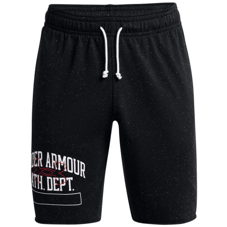 Męskie szorty Under Armour Rival Try Athlc Dept Sts czarny Black / / Red