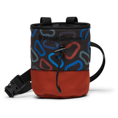 Worek na magnezję Black Diamond Kids Mojo Chalk Bag brązowy Burnt Sienna (6044)
