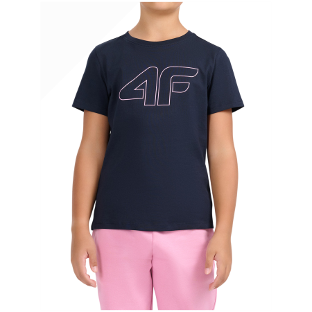 T-shirt dziecięcy 4F Tshirt F3602 Navy ciemnoniebieski Navy