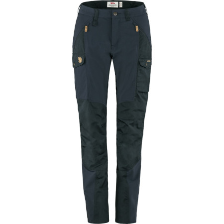 Spodnie damskie Fjällräven Nikka Trousers Curved W ciemnoniebieski Dark Navy