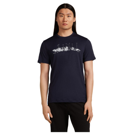 Koszulka męska Icebreaker Men Merino 150 Tech Lite SS Tee The Peaks