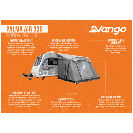 Przedsionek Vango Palma Air 330