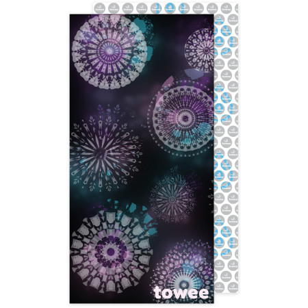 Ręcznik szybkoschnący Towee Eternity 70x140 cm ciemnoszary Eternity