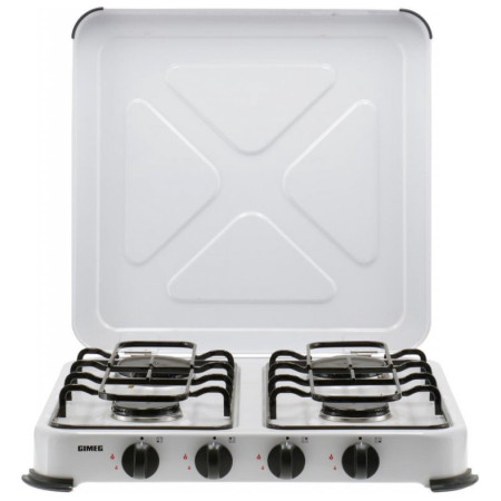 Kuchenka gazowa Gimeg Czteropalnikowa kuchenka gazowa biały