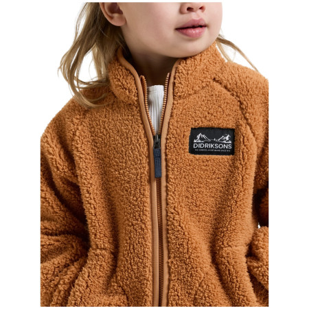 Bluza dziecięca Didriksons Gibbs Kids Fullzip 2 Almond Tree