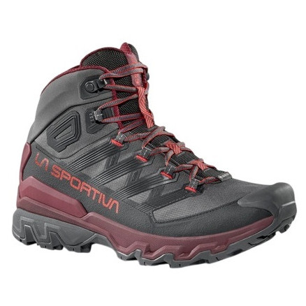 Buty męskie La Sportiva Ultra Raptor 3 Mid GTX szary/czerwony Carbon/Redwood