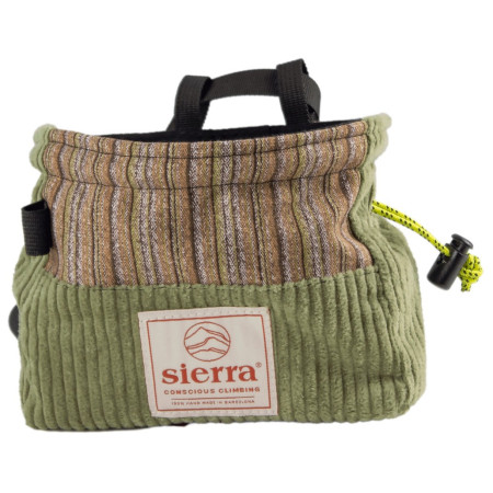 Worek na magnezję SIERRA Climbing Cube zielony/brązowy