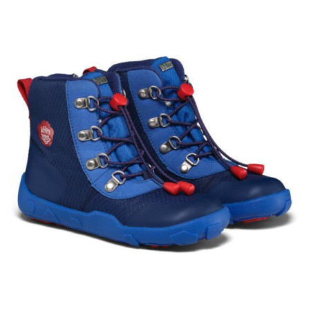 Dziecięce buty zimowe Affenzahn Winter Boot Vegan Discovy Whale ciemnoniebieski Whale
