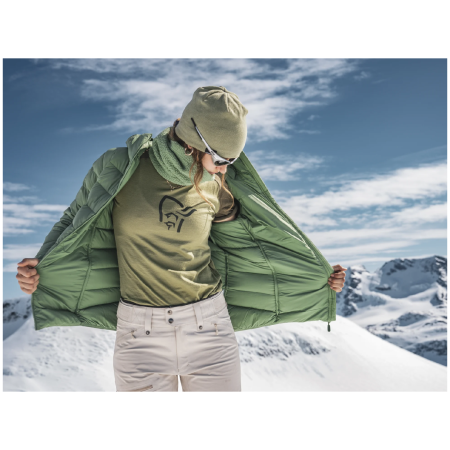 Damska kurtka puchowa Norrona femund down700 Zip Hood