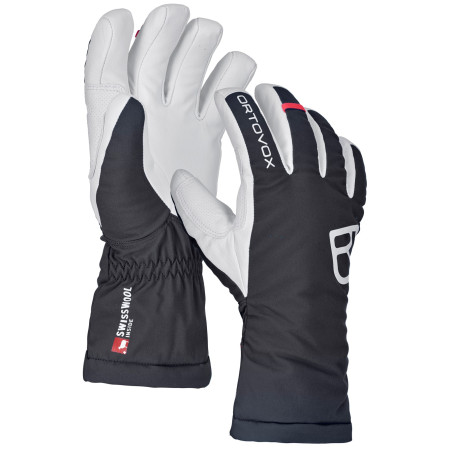 Rękawiczki damskie Ortovox Swisswool Freeride Glove W czarny BlackRaven
