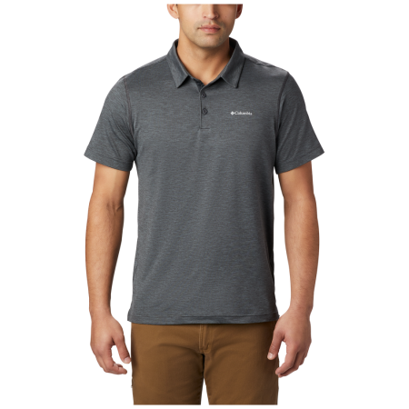 Koszulka męska Columbia Tech Trail Polo szary Shark