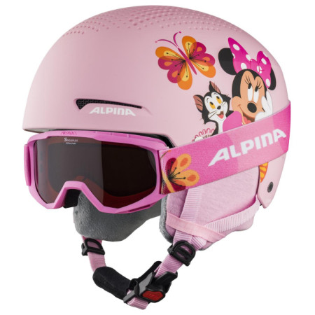 Zestaw kasków Alpina Zupo Disney set różowy růžová