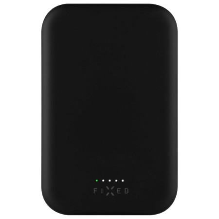 Bezprzewodowy powerbank FIXED MagZen (2. gen.) z bezprzewodowym ładowaniem czarny Black
