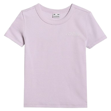 T-shirt dziecięcy 4F Tshirt F2389 jasnoróżowy LIGHT VIOLET